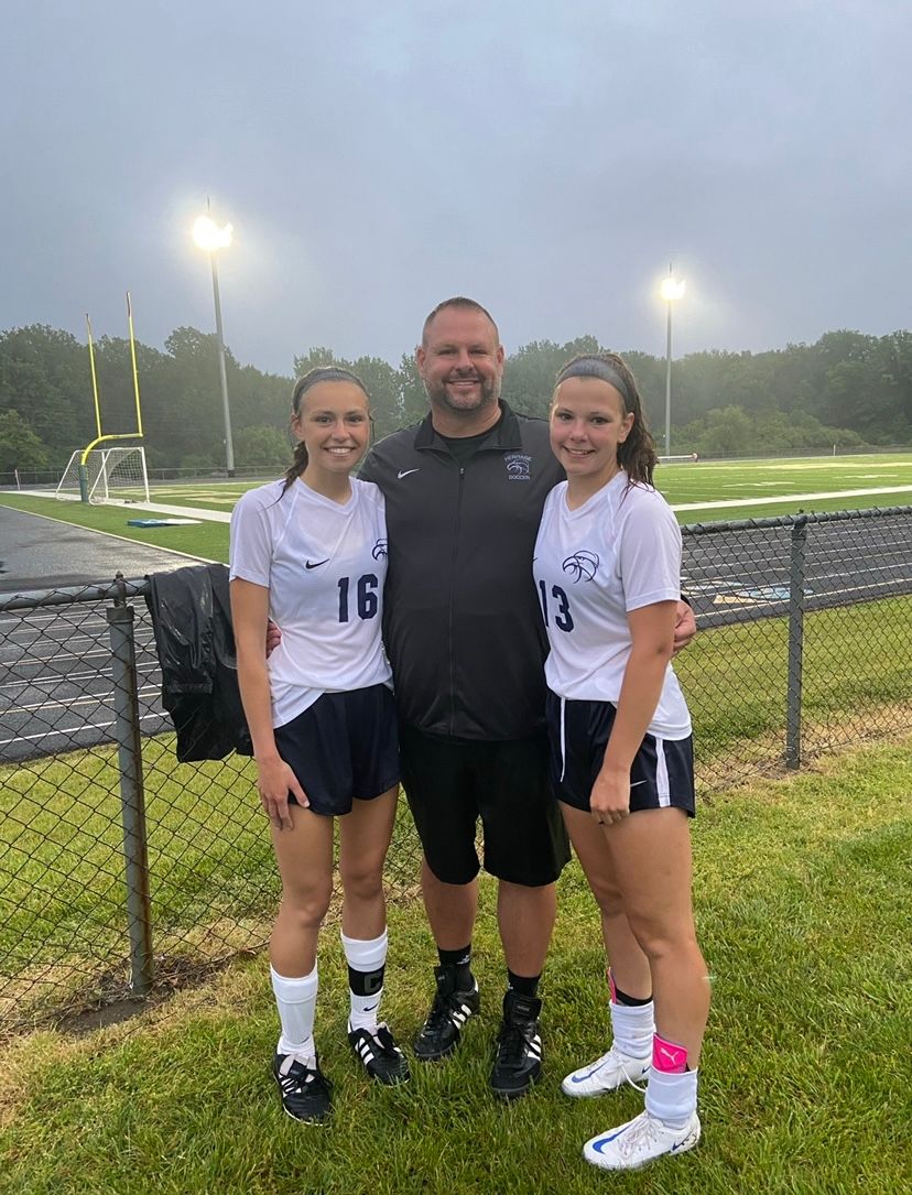 Emma her dad and sister