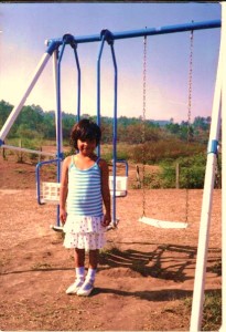 FCA Gwinnett staff person Yuri Lopez as a child in Honduras.