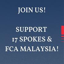 JOIN US! SUPPORT 17 SPOKES AND FCA MALAYSIA! JOIN US! SUPPORT 17 SPOKES AND FCA MALAYSIA!