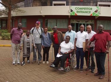 Jones and Kenyan Athletes