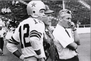 Myers on field with Landry (2)