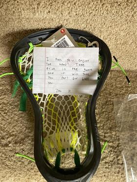 Personal Note to New Player