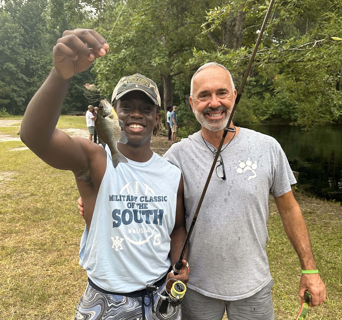 SC Football Fishing Catch